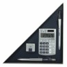 Set di Cancelleria Milan Edition Box  4 Pezzi Blu Marino