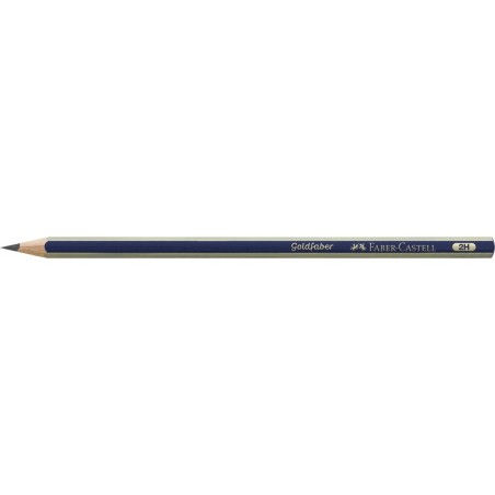 Matita Faber-Castell GoldFaber 1221 Esagonale 2H (12 Unità)