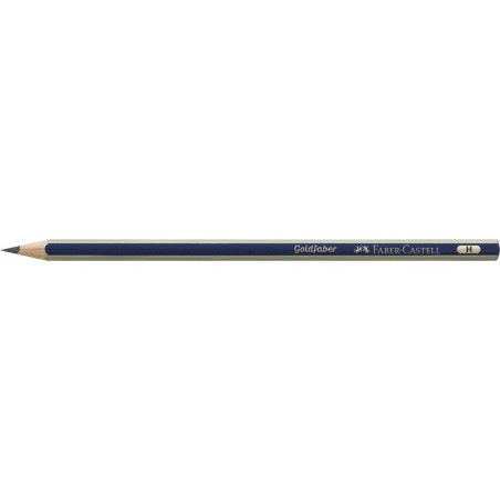 Matita Faber-Castell GoldFaber 1221 Esagonale H (12 Unità)
