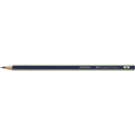 Matita Faber-Castell GoldFaber 1221 Esagonale H (12 Unità)