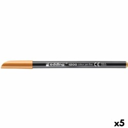 Pennarelli Edding 1200 Arancione chiaro (5 Unità)