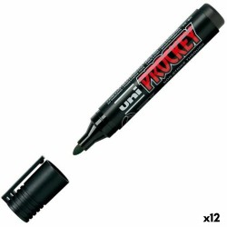 Pennarelli Uni-Ball Prockey PM-122 Nero (12 Unità)