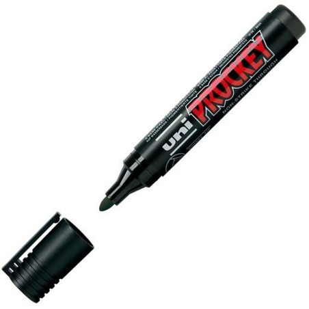 Pennarelli Uni-Ball Prockey PM-122 Nero (12 Unità)