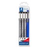 Set di Pennarelli Staedtler Nero (10 Unità)