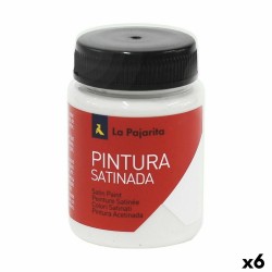 Pittura a tempera La Pajarita L-21 6 Pezzi Bianco Per la scuola Raso