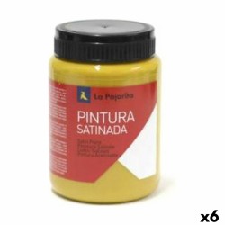 Pittura a tempera La Pajarita L-03 Oxide 6 Pezzi Raso Per la scuola Giallo