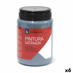 Pittura a tempera La Pajarita Metallic L-34 6 Pezzi Azzurro Per la scuola Raso