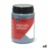 Pittura a tempera La Pajarita Metallic L-34 6 Pezzi Azzurro Per la scuola Raso