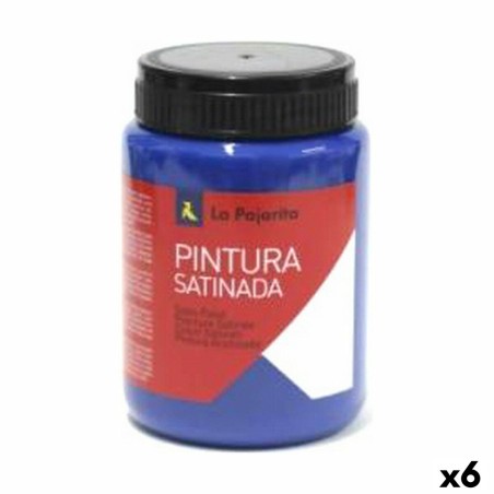 Pittura a tempera La Pajarita L-36 6 Pezzi Blu Marino Raso