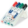 Set di Pennarelli Staedtler Lumocolor Lavagna bianca 4 Pezzi Multicolore (5 Unità)