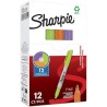 Marcatore permanente Sharpie Verde Viola Arancio (12 Unità)
