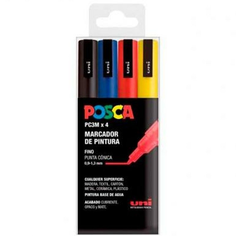 Set di Pennarelli POSCA PC-3M Multicolore Set di Pennarelli POSCA PC-3M Multicolore
