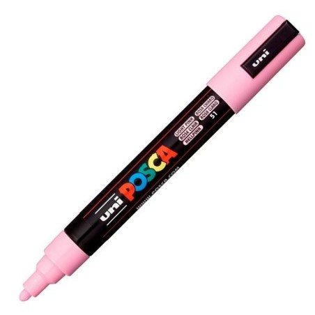 Pennarello POSCA PC-5M Rosa chiaro (6 Unità)