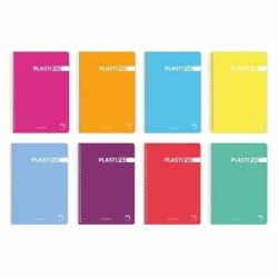 Quaderno Pacsa Multicolore Din A4 80 Pagine 21,5 x 31,5 cm 5 Pezzi