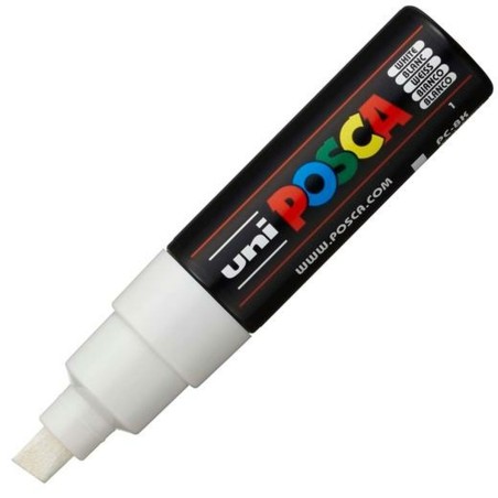 Pennarello POSCA PC-8K Bianco (6 Unità)