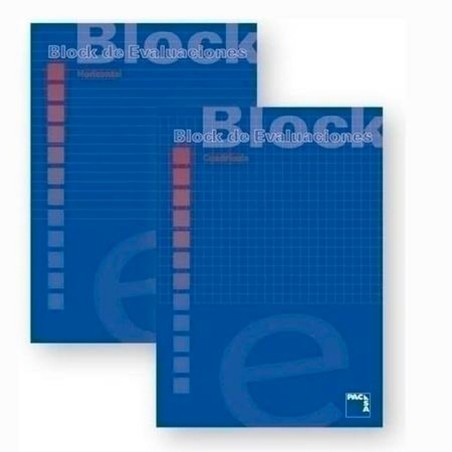 Block Notes Pacsa Azzurro A4 50 Fogli 4 mm (10 Unità)