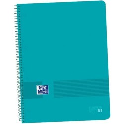 Quaderno Oxford Live&Go Acqua A4 A4+ 80 Pagine 5 Pezzi