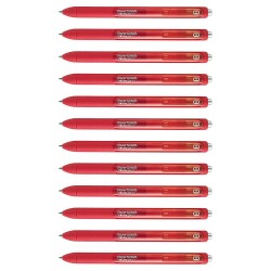 Penna gel Paper Mate InkJoy Gel Rosso 12 Unità