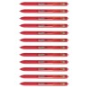 Penna gel Paper Mate InkJoy Gel Rosso 12 Unità