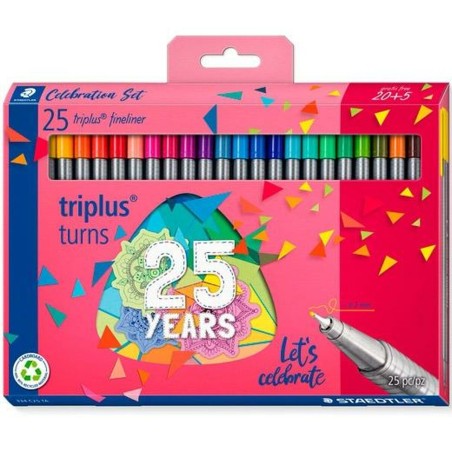 Set di Pennarelli Staedtler Triplus Fineliner 334 (10 Unità)
