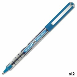 Penna a inchiostro liquido Uni-Ball Eye Ocean Care Azzurro 0,7 mm (12 Unità)