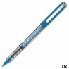 Penna a inchiostro liquido Uni-Ball Eye Ocean Care Azzurro 0,7 mm (12 Unità)