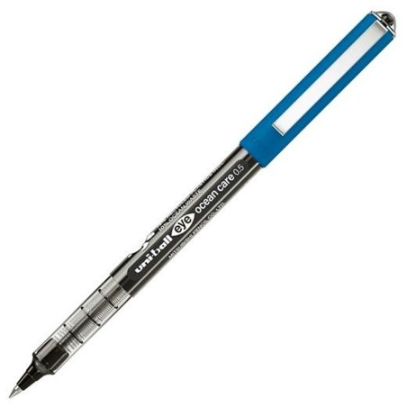 Penna a inchiostro liquido Uni-Ball Eye Ocean Care Nero 0,5 mm (12 Unità)