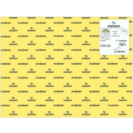 Cartoncini Iris Lemon Giallo 50 x 65 cm