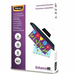 Custodie da plastificare Fellowes 100 Unità Trasparente A4 (100 Unità)