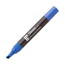 Marcatore permanente Sharpie W10 Azzurro 12 Pezzi