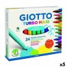 Pennarelli Giotto Turbo Maxi Multicolore (5 Unità)