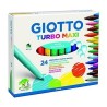 Pennarelli Giotto Turbo Maxi Multicolore (5 Unità)