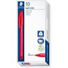 Set di Penne Staedtler Ball 4320 Rosso 1 mm (100 Unità)