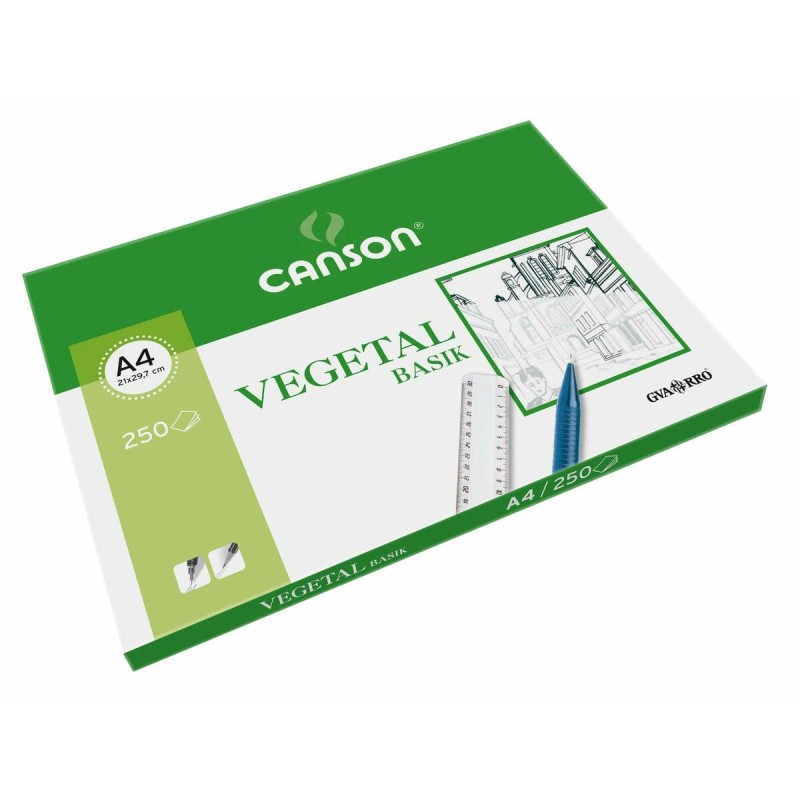 Carta vegetale Canson Basik A4 90 g/m² 210 x 297 mm Carta vegetale Canson Basik A4 90 g/m² 210 x 297 mm