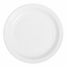 Set di piatti riutilizzabili Maxi Products Bianco Plastica 100 Pezzi