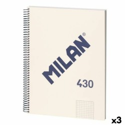 Agenda Milan 430 Beige A4 80 Pagine (3 Unità)