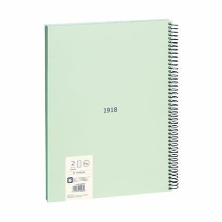 Agenda Milan 430 Verde A4 80 Pagine (3 Unità)