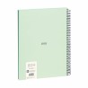 Agenda Milan 430 Verde A4 80 Pagine (3 Unità)