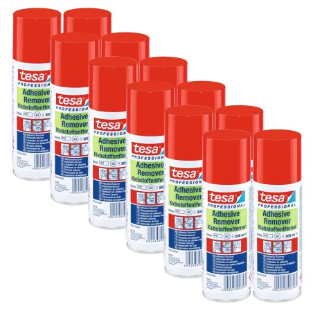 Detergente per adesivi TESA 200 ml Spray (12 Unità)