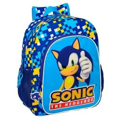 Zaino Scuola Sonic Speed 32 x 12 x 38 cm