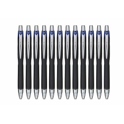 Penna a inchiostro liquido Uni-Ball Rollerball Jetstream SXN-210 Azzurro 1 mm (12 Pezzi)