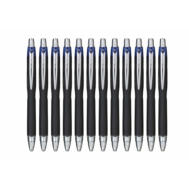 Penna a inchiostro liquido Uni-Ball Rollerball Jetstream SXN-210 Azzurro 1 mm (12 Pezzi) Penna a inchiostro liquido Uni-Ball Rollerball Jetstream SXN-210 Azzurro 1 mm (12 Pezzi)