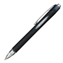 Penna a inchiostro liquido Uni-Ball Jetstream Nero 1 mm (12 Pezzi)