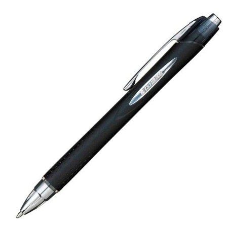 Penna a inchiostro liquido Uni-Ball Jetstream Nero 1 mm (12 Pezzi)