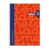 Quaderno Lamela Rosso Din A4 5 Pezzi 80 Pagine