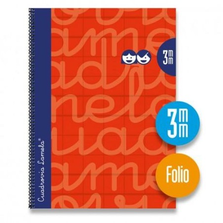 Quaderno Lamela Rosso Din A4 5 Pezzi 80 Pagine
