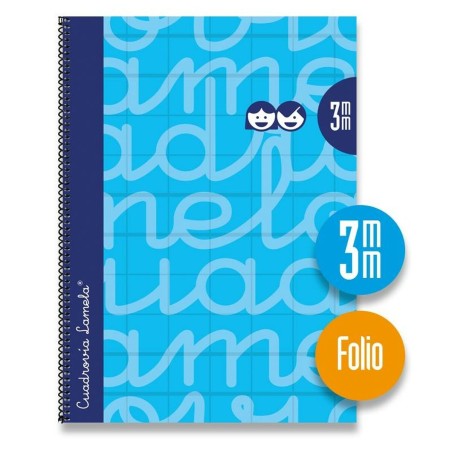 Quaderno Lamela Azzurro Din A4 5 Pezzi 80 Pagine