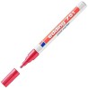 Marcatore permanente Edding 751 Rosso (10 Unità)