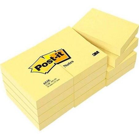 Block Notes Post-it 38 x 51 mm Giallo (15 Unità)