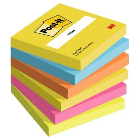 Block Notes Post-it 76 x 76 mm Multicolore 100 fogli (12 Unità)